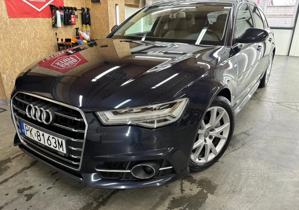 Audi A6 cena 115700 przebieg: 183121, rok produkcji 2016 z Ryki małe 172